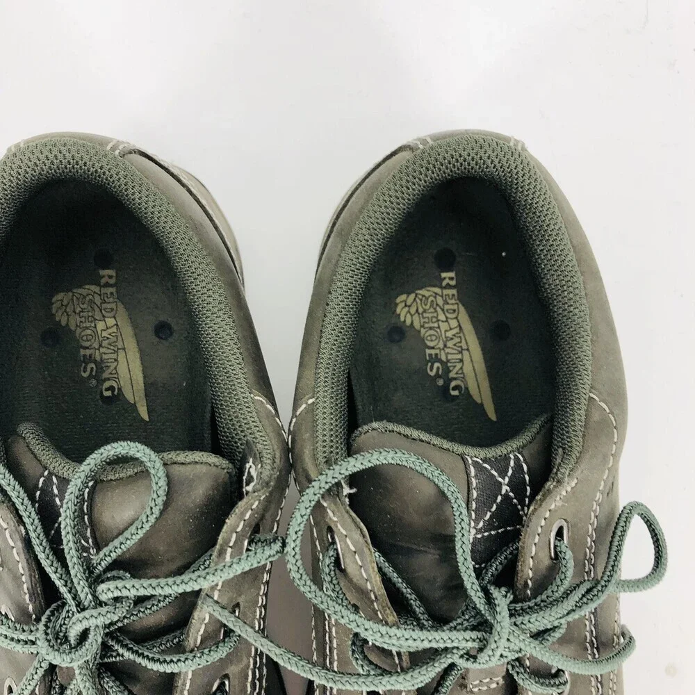 Red Wing Women's Comfort Pro Oxford Gray Composite Safety Toe Work Shoe Size 8